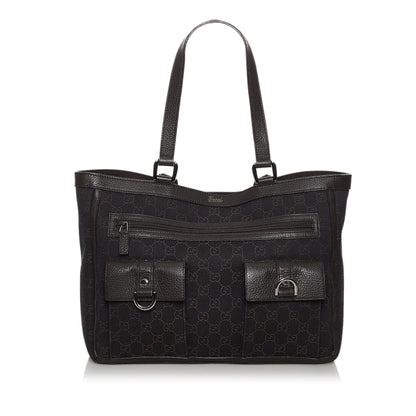 Gucci GG Canvas Abbey D-Ring Tote Bag (SHG-30709)