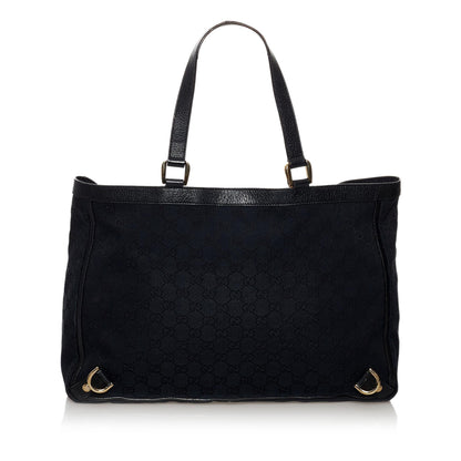 Gucci GG Canvas Abbey D- Ring Tote Bag (SHG-37598)