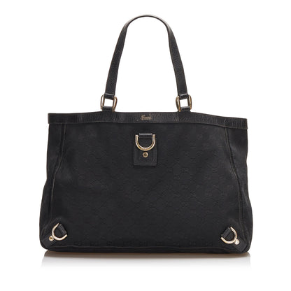 Gucci GG Canvas Abbey D- Ring Tote Bag (SHG-j3ZbIL)