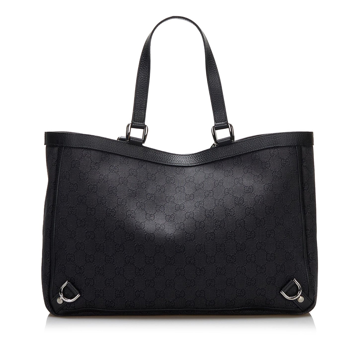 Gucci GG Canvas Abbey D-Ring Tote Bag (SHG-L70aPG)