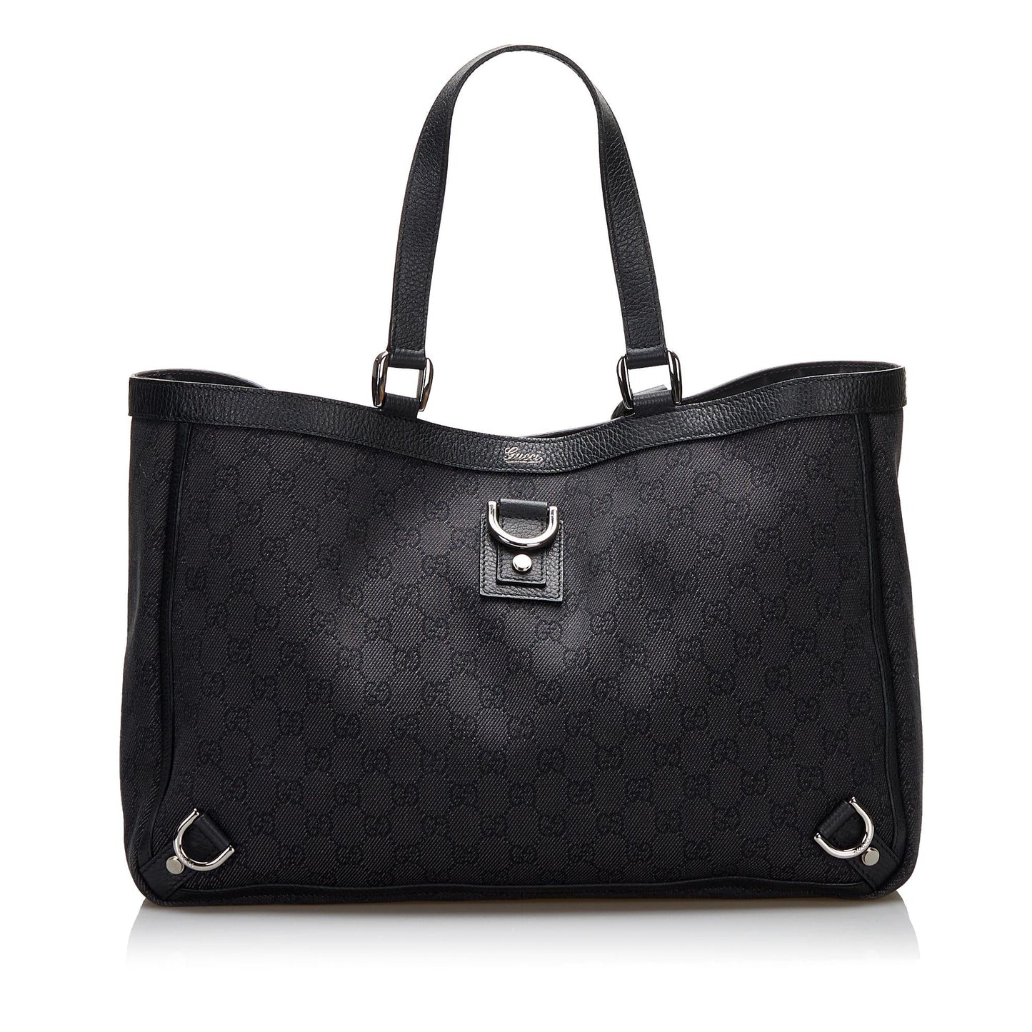 Gucci GG Canvas Abbey D-Ring Tote Bag (SHG-L70aPG)