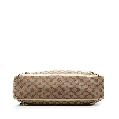 Gucci GG Canvas Abbey D-Ring Tote Bag (SHG-PEYwiu)