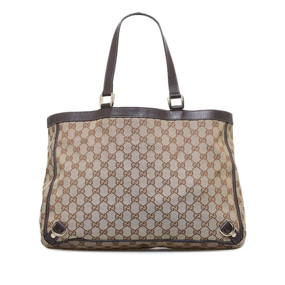 Gucci GG Canvas Abbey D-Ring Tote (SHG-fPmTQK)