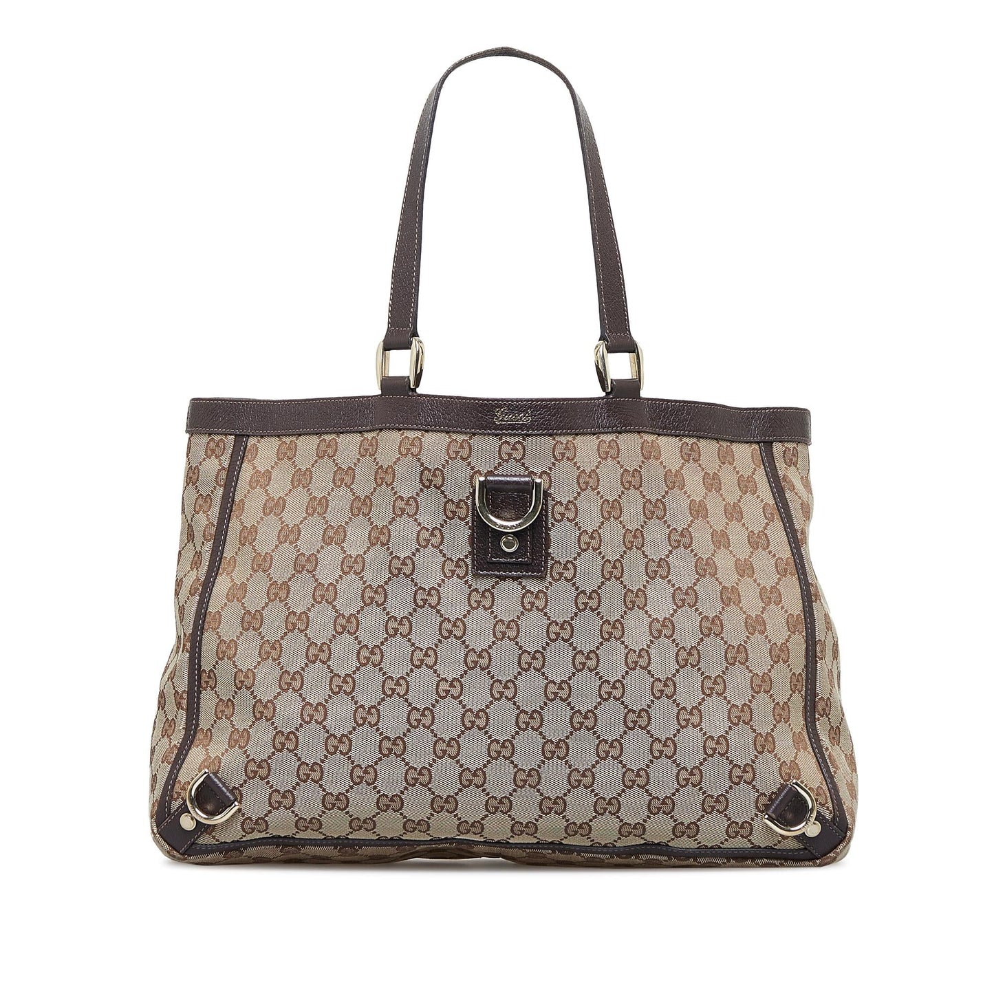 Gucci GG Canvas Abbey D-Ring Tote (SHG-fPmTQK)