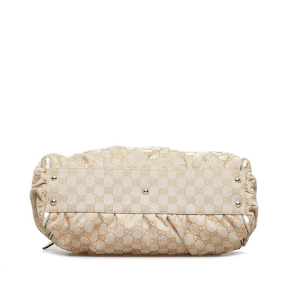 Gucci GG Canvas Abbey D-Ring Tote (SHG-6xvIP4)