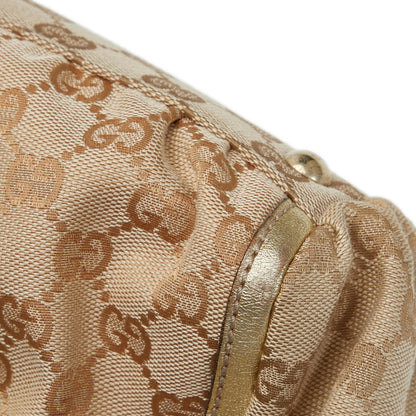 Gucci GG Canvas Abbey D-Ring Tote (SHG-6xvIP4)