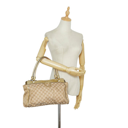 Gucci GG Canvas Abbey D-Ring Tote (SHG-6xvIP4)