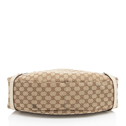 Gucci GG Canvas Abbey Medium Shoulder Bag (SHF-KbPV8L)