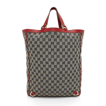 Gucci GG Canvas Abbey D Ring N/S Tote (SHF-cX7Zjk)