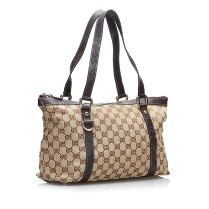 Gucci GG Canvas Abbey Shoulder Bag (SHG-Ao8d8D)