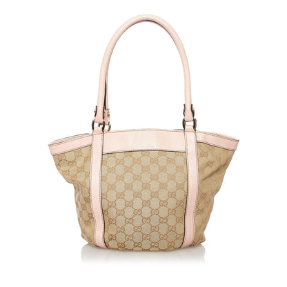Gucci GG Canvas Abbey Tote Bag (SHG-noPqrr)