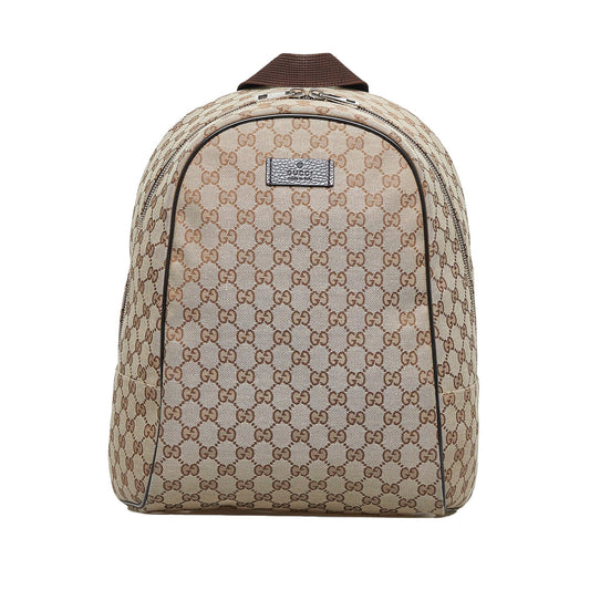 Gucci GG Canvas Backpack (SHG-85xo9c)