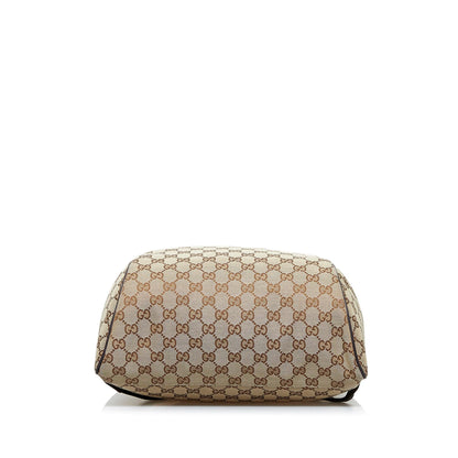 Gucci GG Canvas Backpack (SHG-B5GsuA)