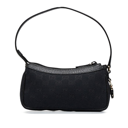 Gucci GG Canvas Baguette (SHG-onJKx6)