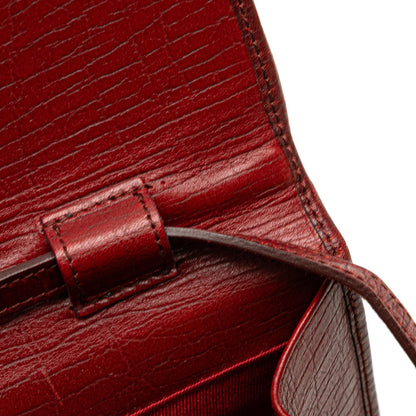 Gucci GG Canvas Bamboo Bar Crossbody