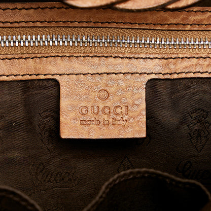 Gucci GG Canvas Bamboo Bar Hobo (SHG-oJqkMt)