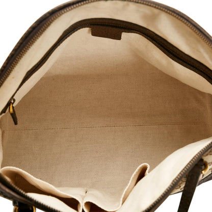 Gucci GG Canvas Bamboo Laidback Crafty Handbag (SHG-tR7vbL)