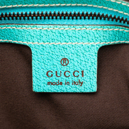 Gucci GG Canvas Bamboo Studded Handbag (SHG-7VMhOz)