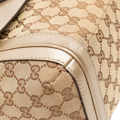 Gucci GG Canvas Bella Flap Satchel