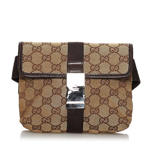 Gucci GG Canvas Belt Bag (SHG-29731)