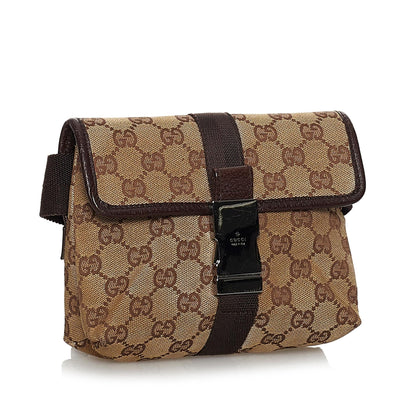 Gucci GG Canvas Belt Bag (SHG-29731)