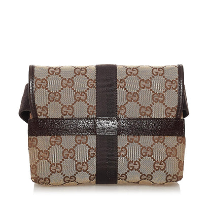 Gucci GG Canvas Belt Bag (SHG-31739)