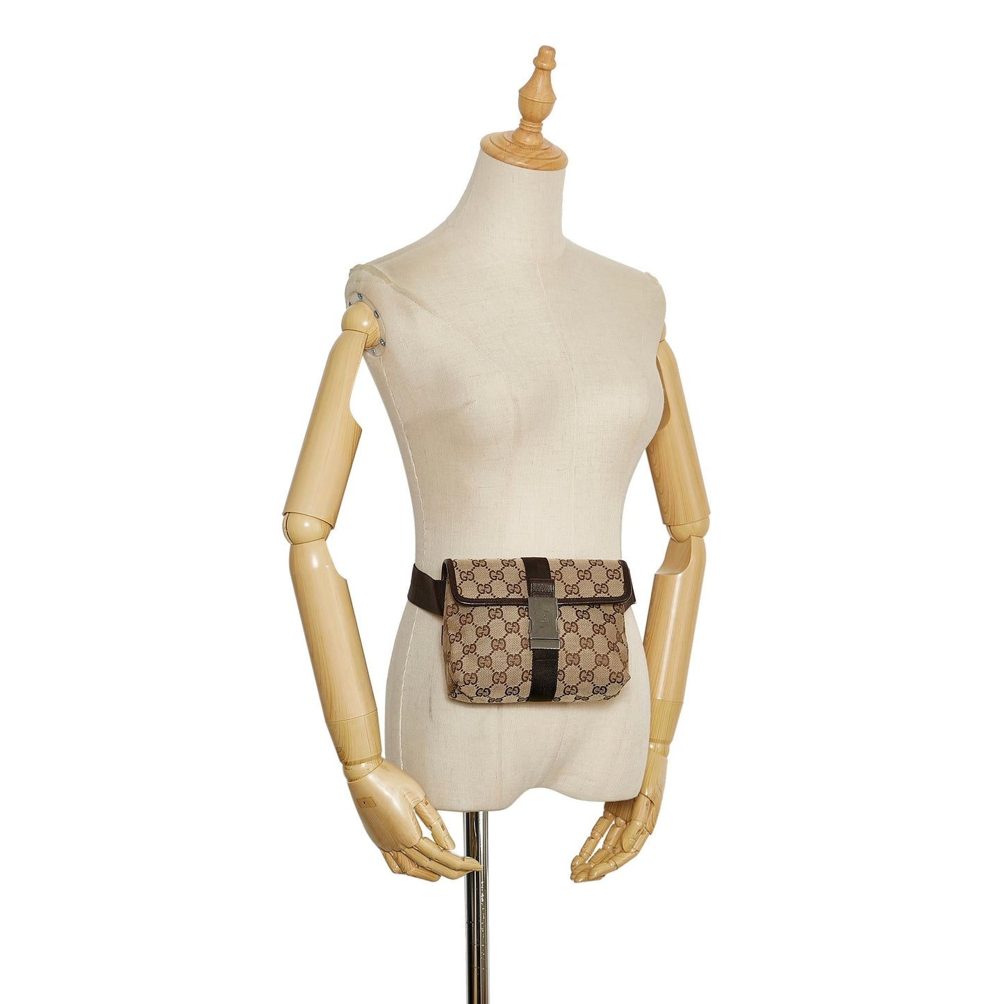 Gucci GG Canvas Belt Bag (SHG-35962)