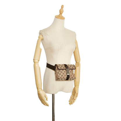 Gucci GG Canvas Belt Bag (SHG-UxavlD)