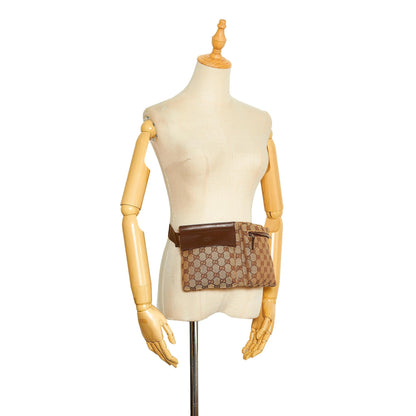 Gucci GG Canvas Belt Bag (SHG-XxNsxX)