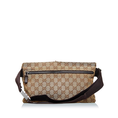 Gucci GG Canvas Belt Bag (SHG-UuReBi)