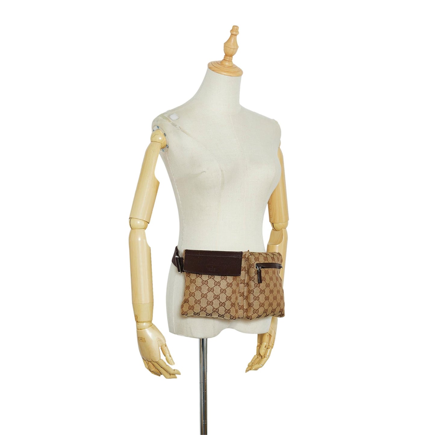 Gucci GG Canvas Belt Bag (SHG-UuReBi)