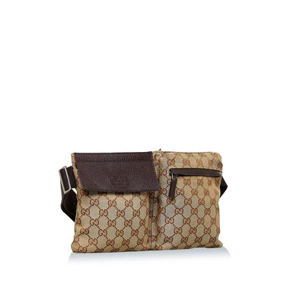 Gucci GG Canvas Belt Bag (SHG-UuReBi)