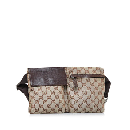 Gucci GG Canvas Belt Bag (SHG-ZHQTGi)