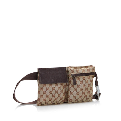 Gucci GG Canvas Belt Bag (SHG-AkhJj0)