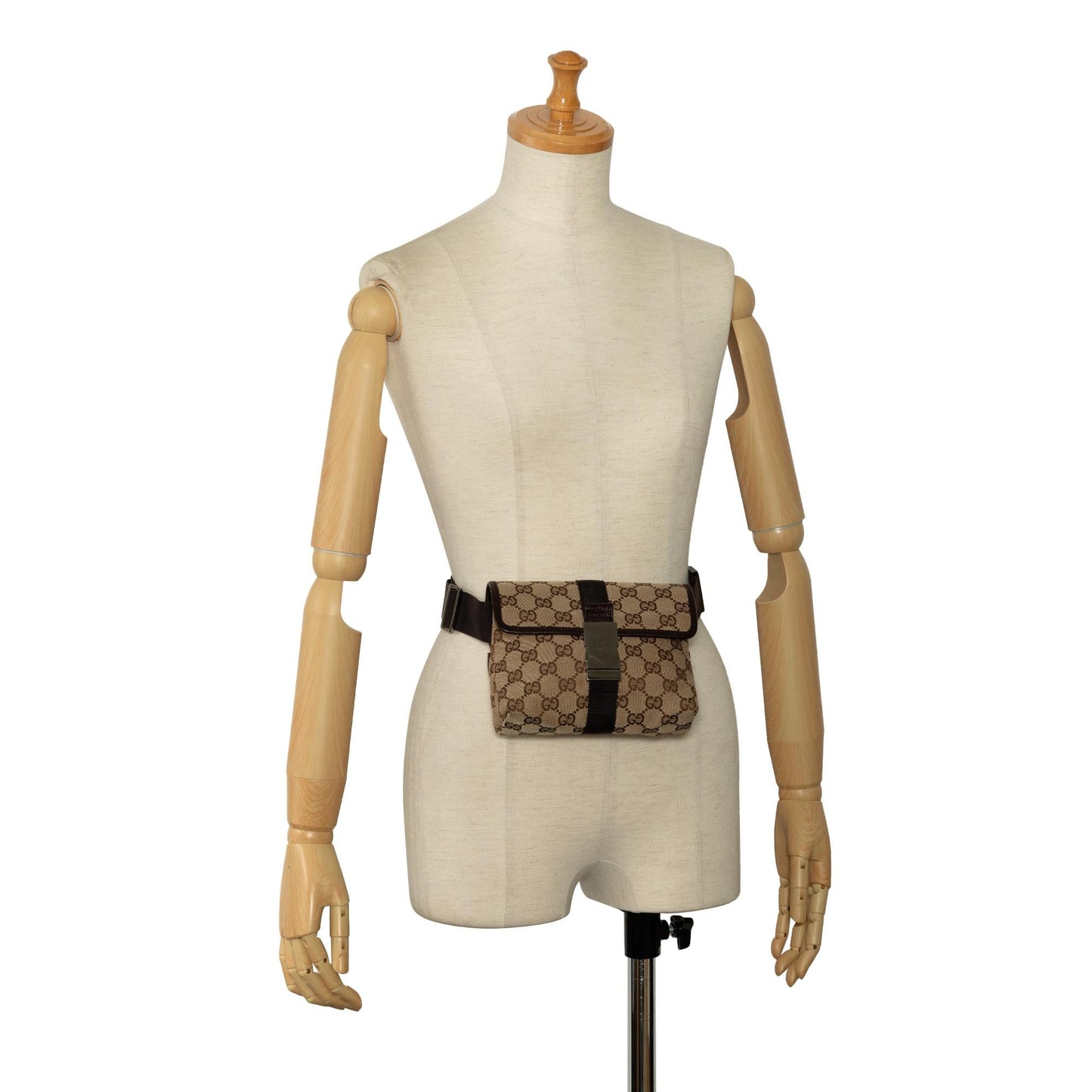 Gucci GG Canvas Belt Bag (SHG-h2DIhN)