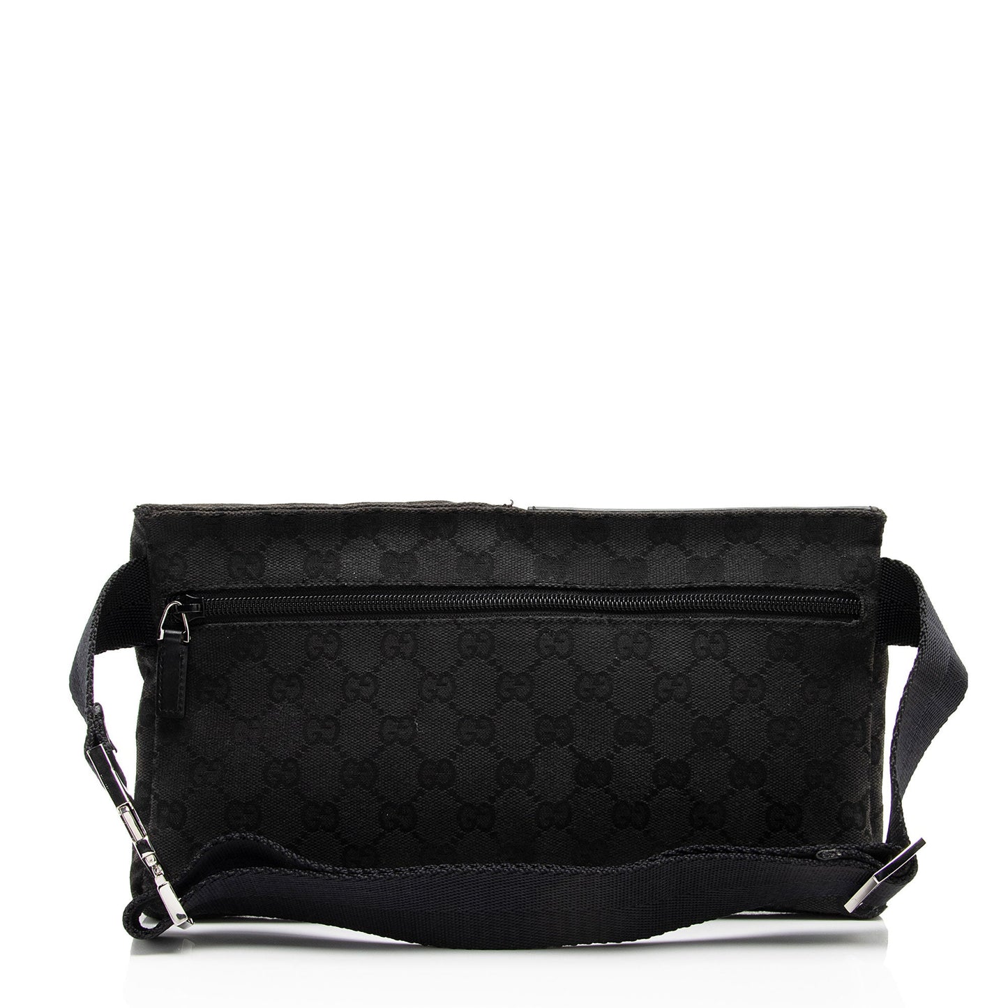 Gucci GG Canvas Double Pocket Belt Bag (SHF-4RHCaN)