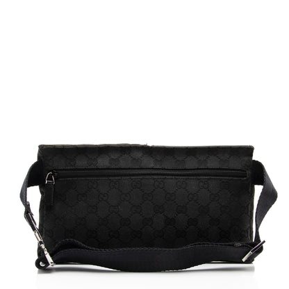 Gucci GG Canvas Double Pocket Belt Bag (SHF-4RHCaN)