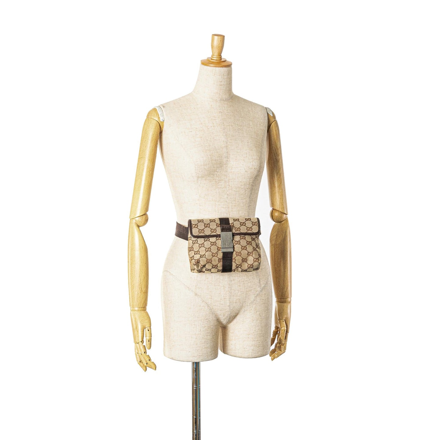 Gucci GG Canvas Belt Bag (SHG-QfV0uT)