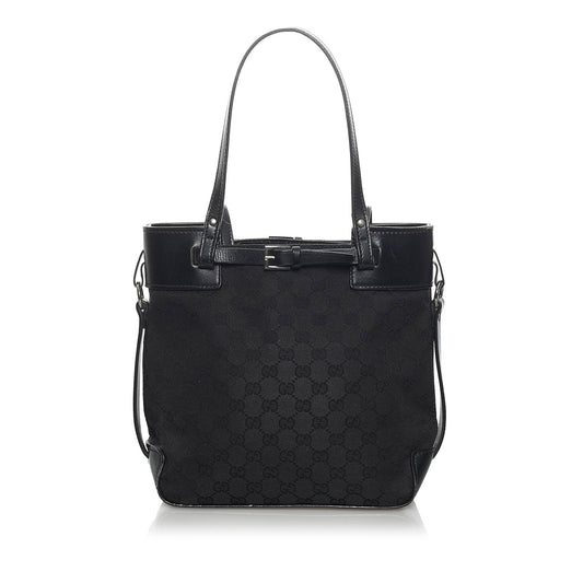 Gucci GG Canvas Belt Tote Bag (SHG-33678)