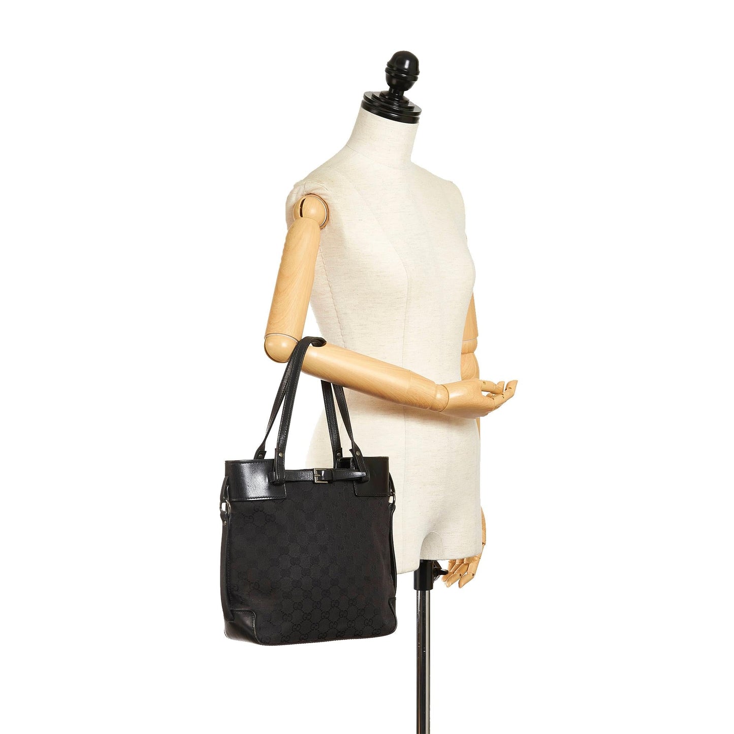 Gucci GG Canvas Belt Tote Bag (SHG-33678)