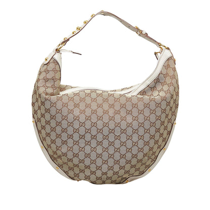 Gucci GG Canvas Biba Hobo (SHG-AM21A8)