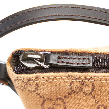 Gucci GG Canvas Boat Baguette (SHG-25344)