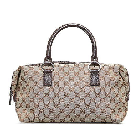 Gucci GG Canvas Boston (SHG-aIpKEx)