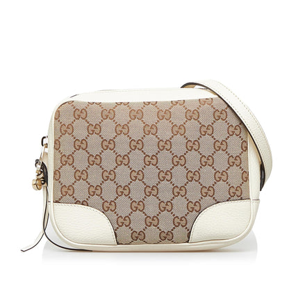 Gucci GG Canvas Bree Crossbody Bag (SHG-3EO6aJ)
