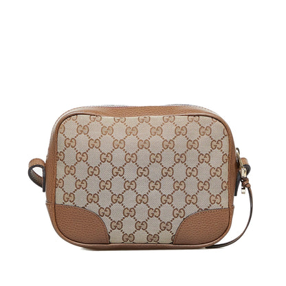 Gucci GG Canvas Bree Crossbody Bag (SHG-JiR4i2)