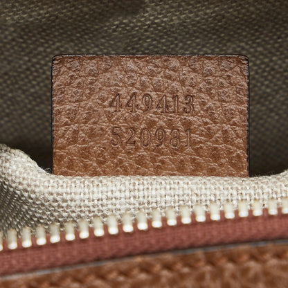 Gucci GG Canvas Bree Crossbody Bag (SHG-JiR4i2)