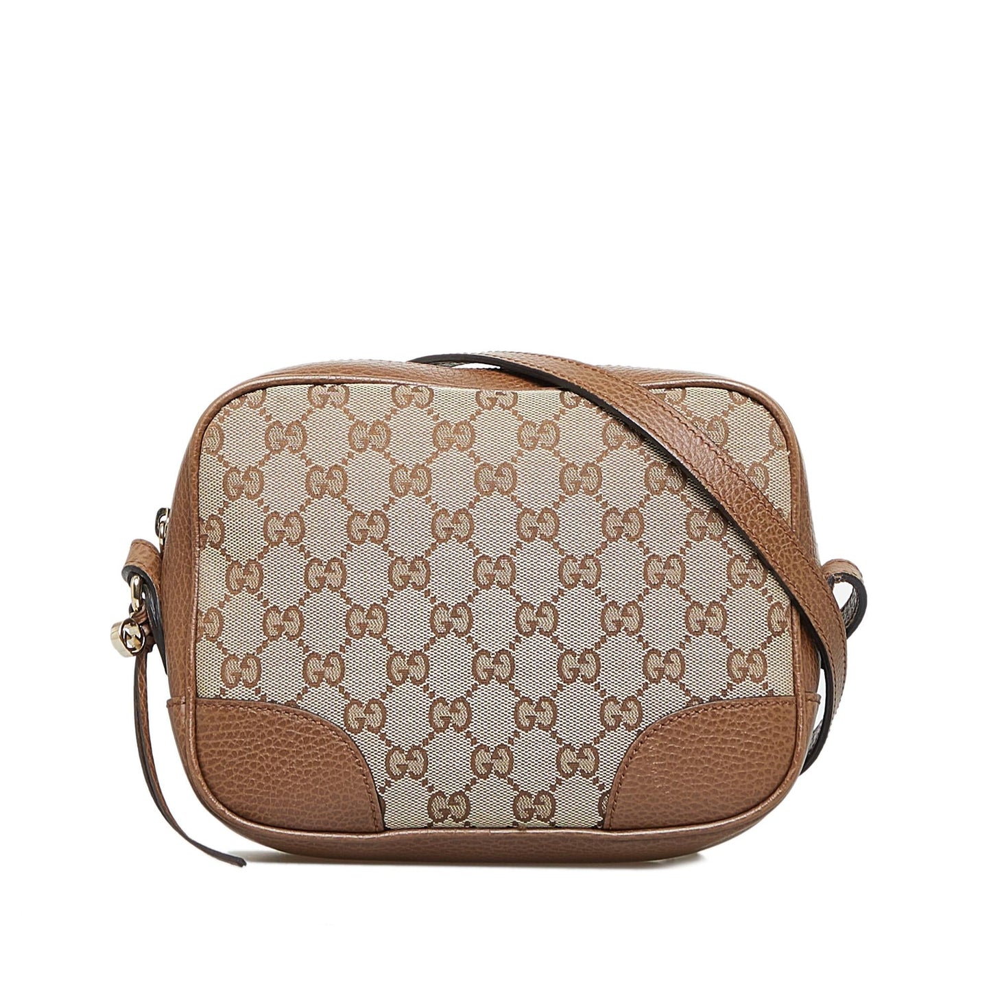 Gucci GG Canvas Bree Crossbody Bag (SHG-JiR4i2)