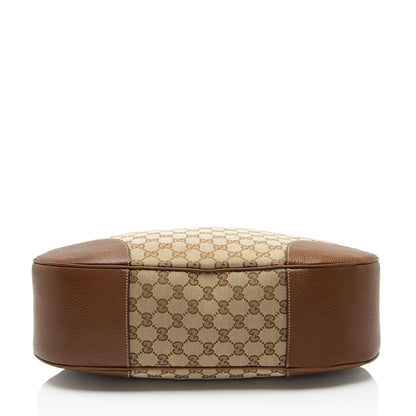 Gucci GG Canvas Bree Large Hobo