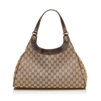 Gucci GG Canvas Charmy Shoulder Bag (SHG-35277)