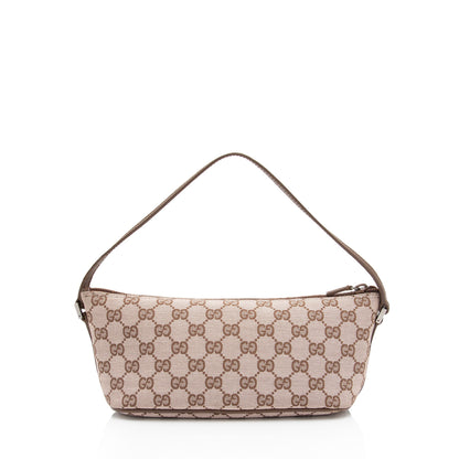 Gucci GG Canvas Classic Pochette (SHF-yWvmJf)